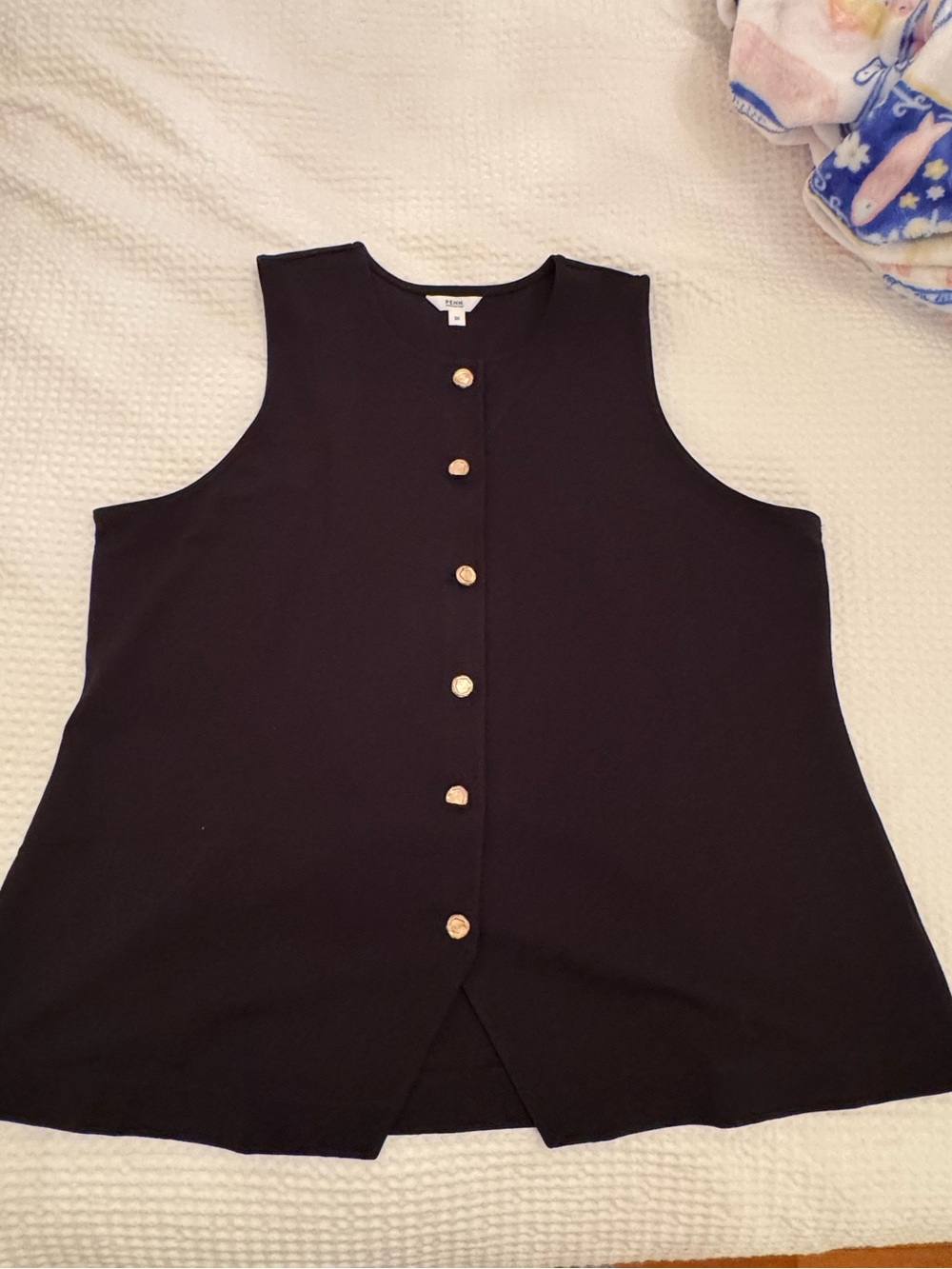 Button down vest